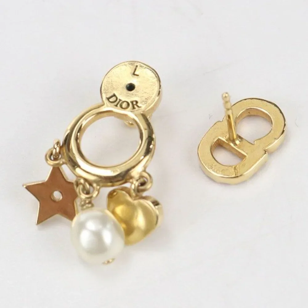 Dior Earrings Metal Gold - Picture 5 of 7